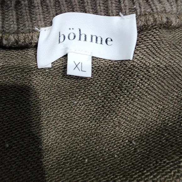 Bohme Sweater pockets olive size XL - Picture 3 of 6